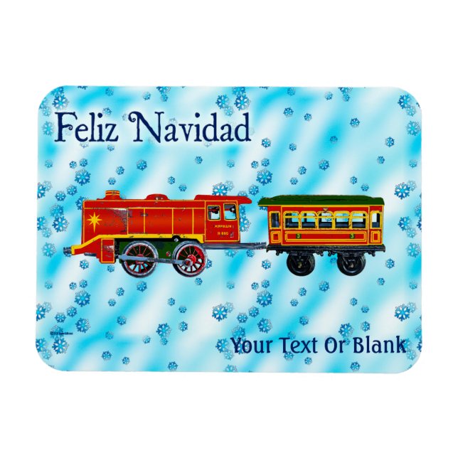 Imán Navidades Express - Feliz Navidad (Horizontal)