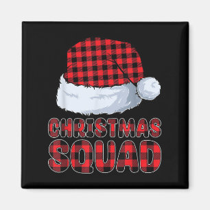 Imán Navidades Familia Squad Coincidiendo con Búfalo Pa