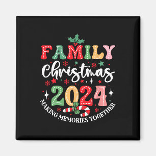 Imán Navidades Familiares 2024 Haciendo Recuerdos Junto