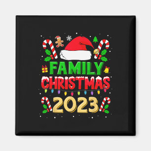 Imán Navidades Familiares Camisa 2023 Para Familias Que