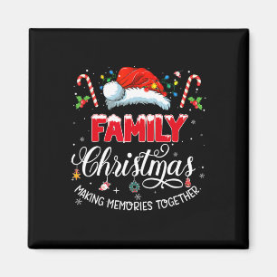 Imán Navidades familiares haciendo que los Recuerdos ju