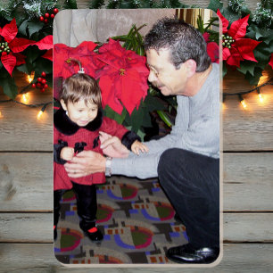Imán Navidades Foto de familia 4 x 6 nietos Primeros pa