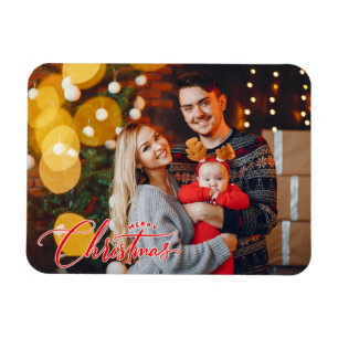 Imán Navidades fotográficos personalizados