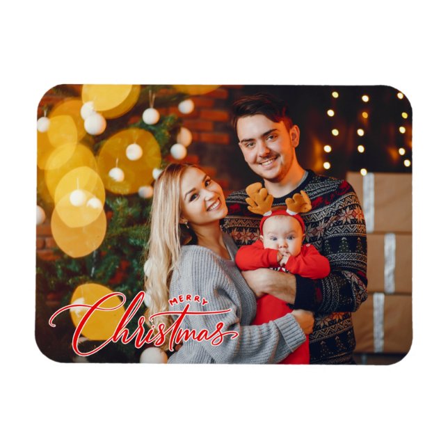 Imán Navidades fotográficos personalizados