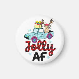 Imán Navidades Gift Jolly Af