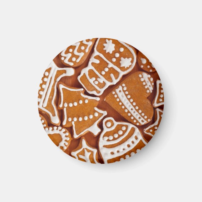 Imán Navidades Gingerbread Biscuits (Frente)