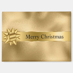 Imán Navidades Gold Glam Ribbon y Bow