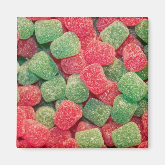 Imán Navidades Gumdrop (Frente)