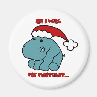 Imán Navidades Hippo
