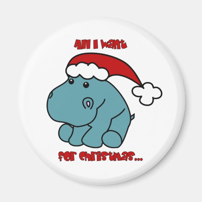 Imán Navidades Hippo (Frente)