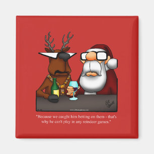 Imán Navidades Humor Refrigerator Magnet