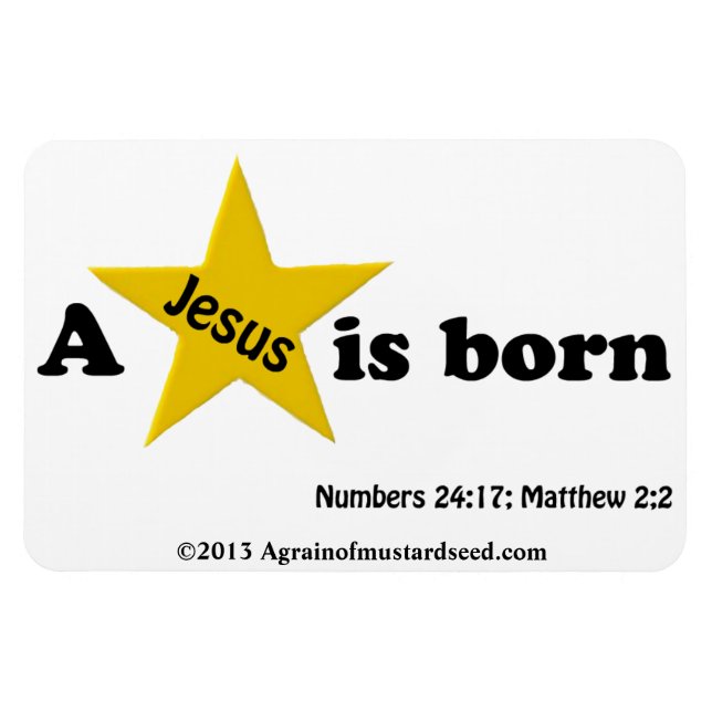 Imán Navidades Jesús (Horizontal)