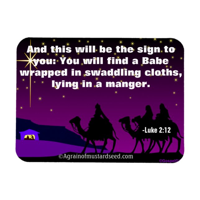 Imán Navidades Jesús (Horizontal)