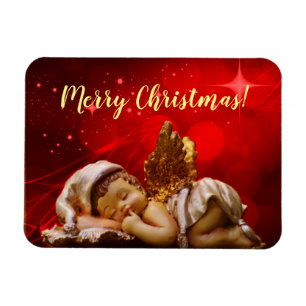 Imán Navidades Jesús, Angel Bebé Durmiente