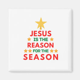 Imán Navidades Jesús es la razón de la temporada