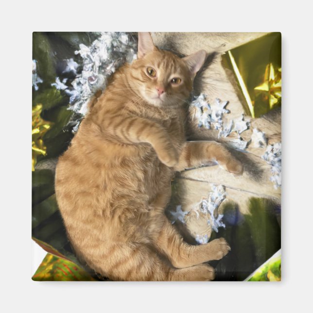 Imán Navidades Kitty (Frente)