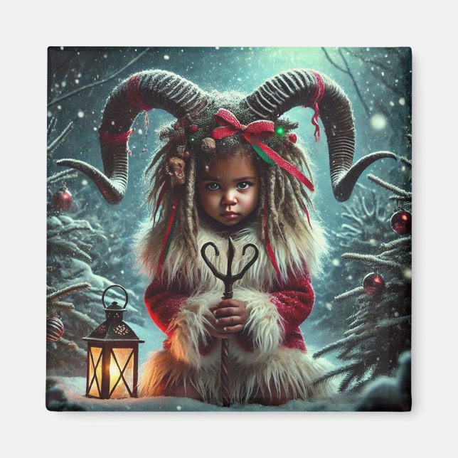 Imán Navidades Krampus Magnet (Frente)