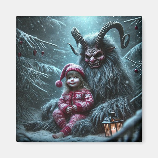 Imán Navidades Krampus Magnet (Frente)