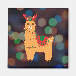 Imán Navidades Llama