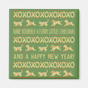 Imán Navidades Magnet Square FURRY PEQUEÑOS NAVIDADES