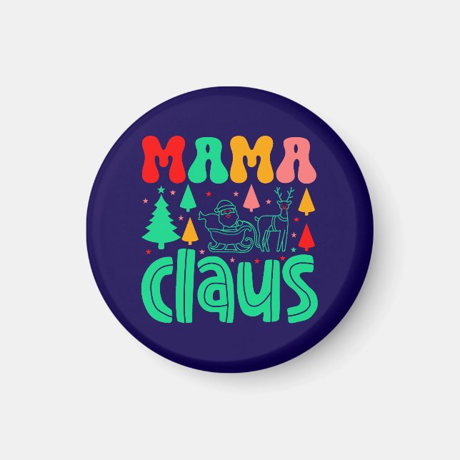 Imán Navidades Mama Claus Design-60097 (Frente)