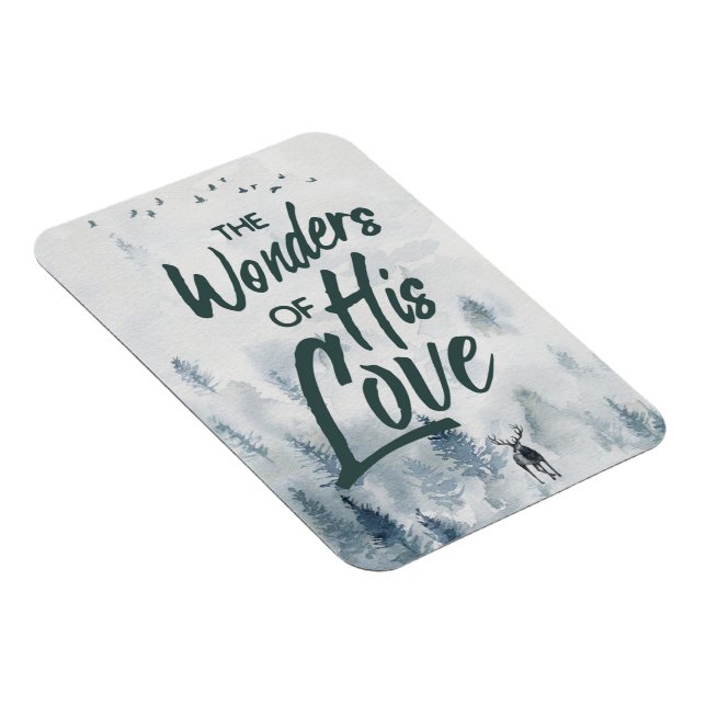 Imán Navidades Maravillas religiosas de sus bendiciones (Lado Derecho)