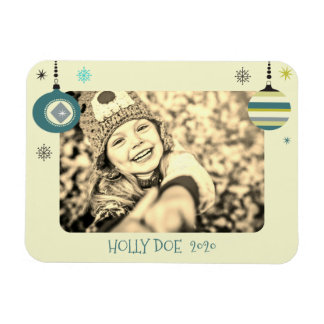 Imán Navidades Mensaje de foto Personalizado personaliz
