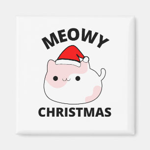Imán Navidades Meowy
