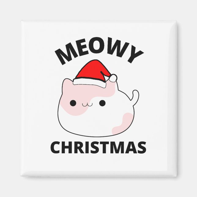 Imán Navidades Meowy (Frente)
