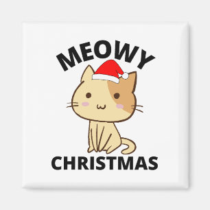 Imán Navidades Meowy