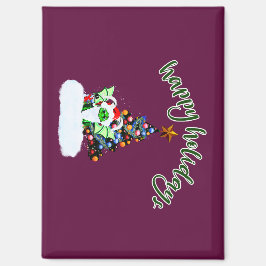 Imán Navidades merry y mágicos con un giro drástico