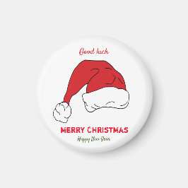 Imán Navidades minimalistas y Año Nuevo Feliz