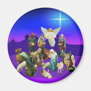 Imán Navidades Nativaty Scene Magnet