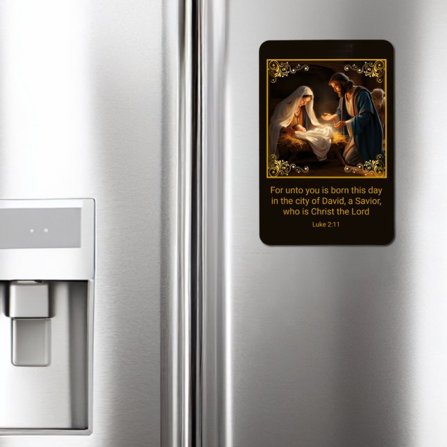 Imán Navidades Natividad Sagrada Familia Religiosa (Subido por el creador)