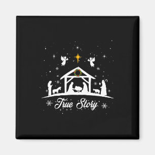 Imán Navidades Natividad Verdadera Historia Natividad R