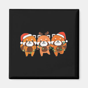 Imán Navidades Navidades del Panda Rojo Animan el Pan R