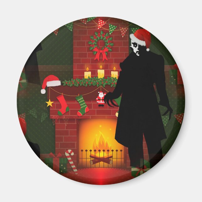 Imán navidades nosferatu (Frente)