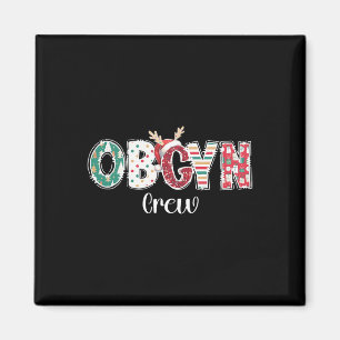 Imán Navidades Obstetricia de la tripulación Ob Grupo G