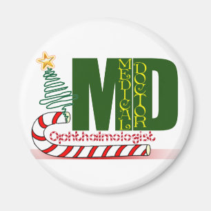 IMÁN NAVIDADES OPHTHALMOLOGISTA
