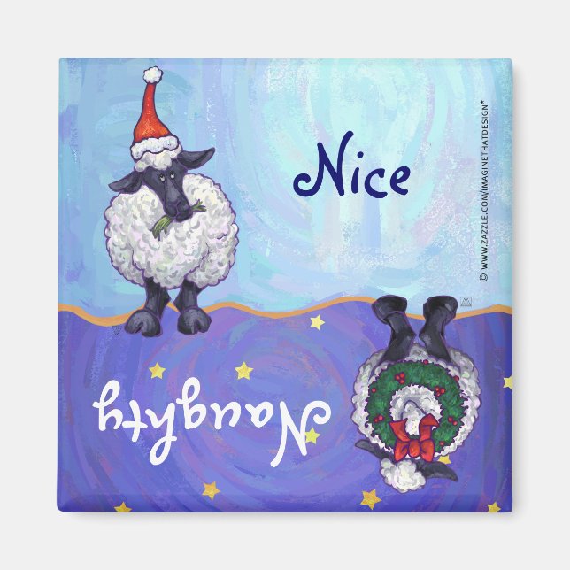 Imán Navidades ovinos (Frente)