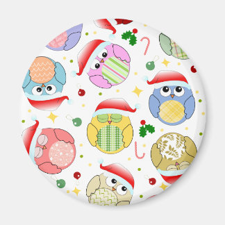 Imán Navidades Owls Design