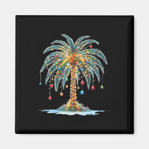 Imán Navidades Palm Tree Xmas Light Mating Family Hol