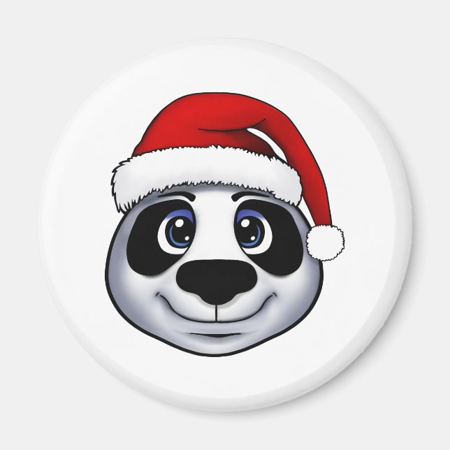 Imán Navidades Panda (Frente)