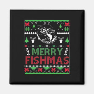 Imán Navidades Pesqueros Feo Por Aparato De Pescado