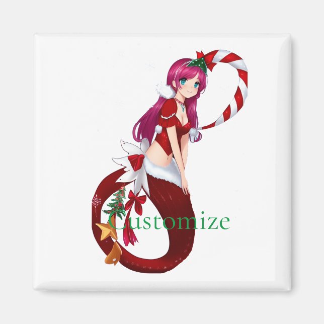Imán Navidades Pixie Mermaid Thunder_Cove (Frente)