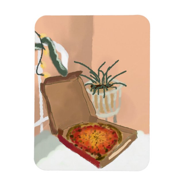 Imán Navidades Pizza (Vertical)