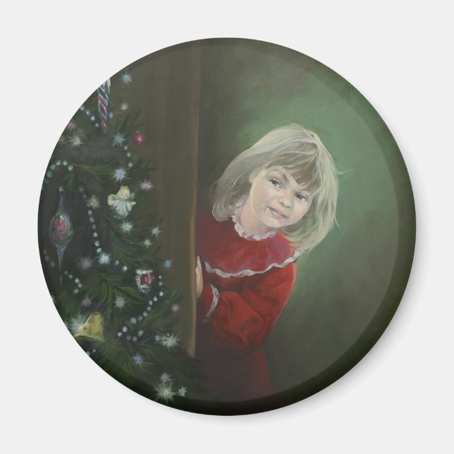 Imán Navidades por la mañana (Frente)