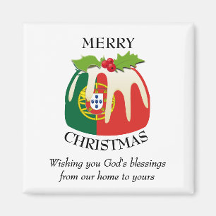 IMÁN NAVIDADES PORTUGAL FLAG