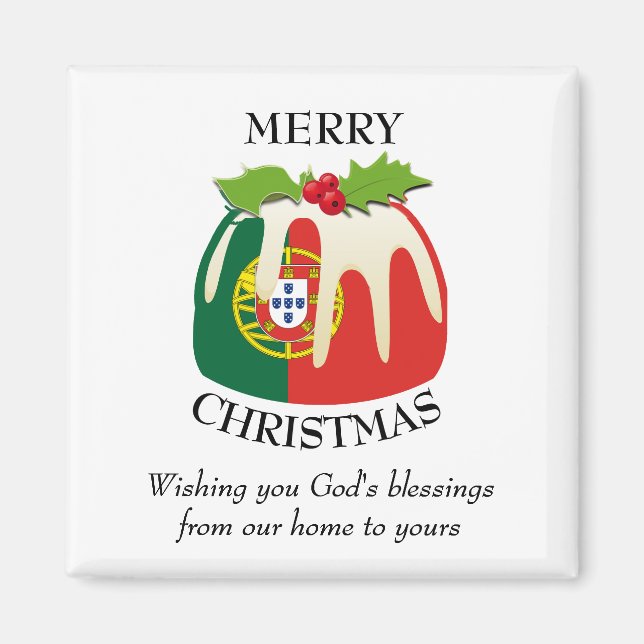 IMÁN NAVIDADES PORTUGAL FLAG (Frente)