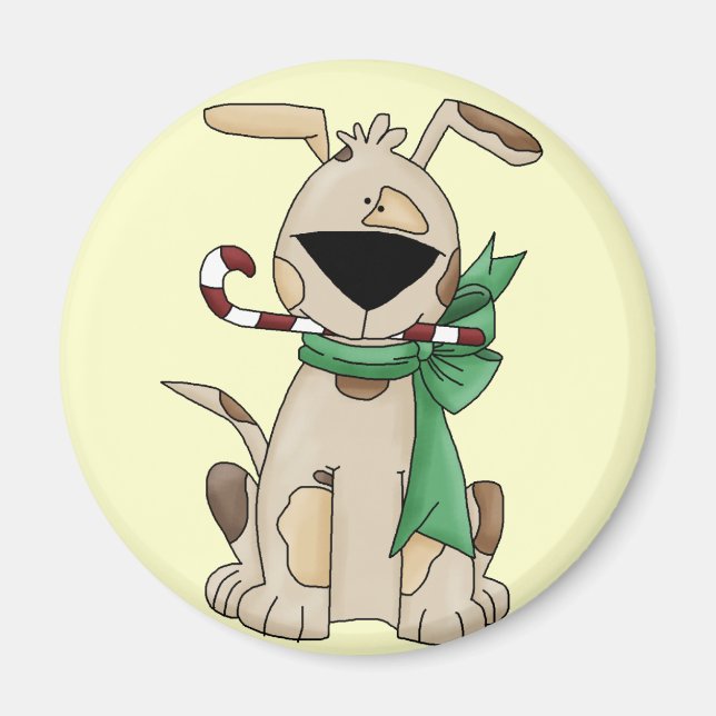 Imán Navidades Puppy Magnet (Frente)